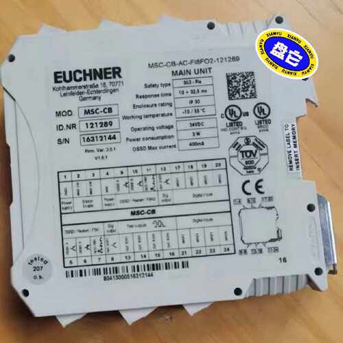 询价-EUCHNER安士能安全继电器 MSC-CB-AC-FI8F