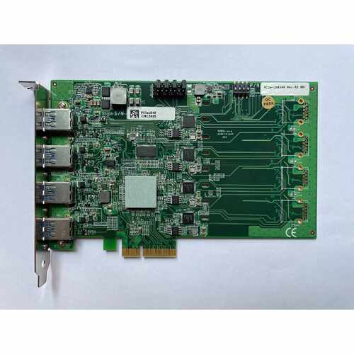 询价-研华PCIeUSB340REV.A2四口采集卡扩充卡现可维修