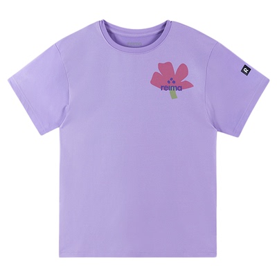 Reima运动防晒舒适印花T恤