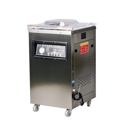 单室/双室真空机凹槽式干湿两用水果食品真空包装机400/500/600