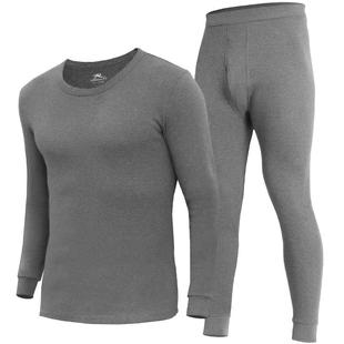 浪莎男士纯棉秋衣秋裤套装中老年线衣线裤棉毛衫薄新款保暖内衣裤