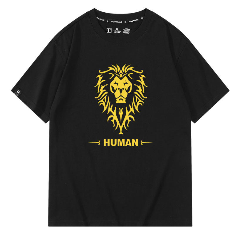 魔兽世界游戏标志衣服短袖