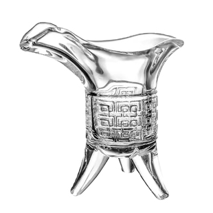 【啊~是爱妃来了】帝王杯创意玻璃杯仿古爵杯家用复古奶杯子玻璃