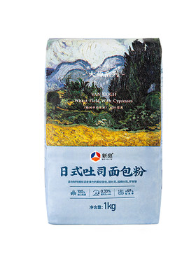 新良大师面粉日式吐司粉面包蛋糕