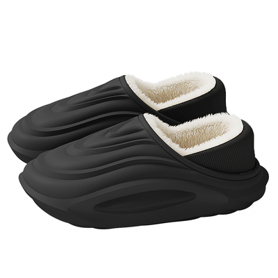 防水棉拖鞋男款冬季保暖防滑外穿