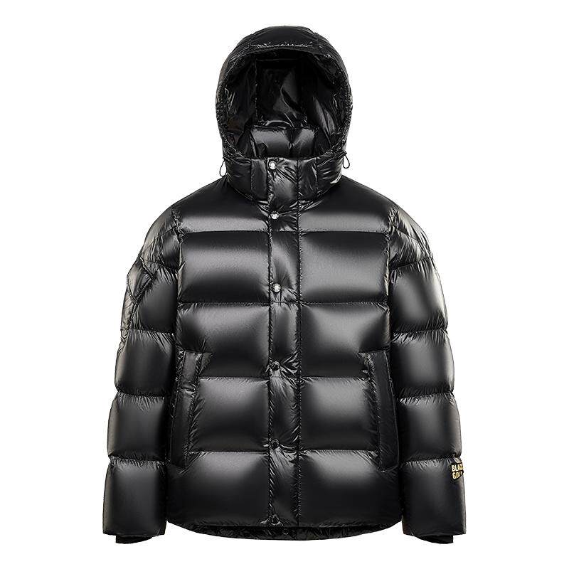高梵黑金鹅绒羽绒服男高端高充绒