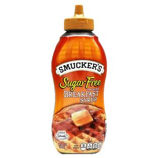 Smuckers Sugar Free Breakfast Syrup美国无蔗糖添加煎饼糖浆