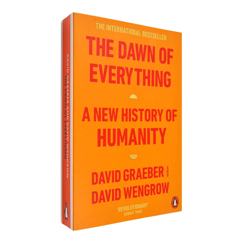 【现货】英文原版人类新史:一次改写人类命运的尝试The Dawn of Everything: A New History of Humanity 大卫·格雷伯