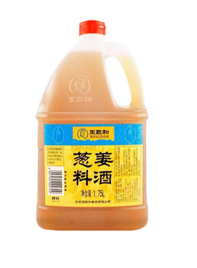 王致和葱姜料酒1.75L/桶家用去腥