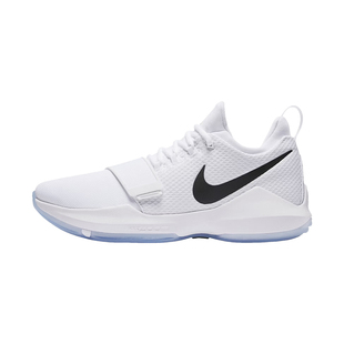 耐克Nike PG 1 泡椒保罗乔治1代白色断勾实战篮球鞋男 IV2869-100