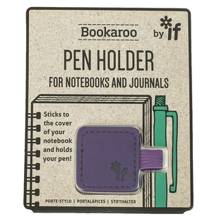 粘性便携笔插英国IF文创Bookaroo笔袋读书轻便携创意收纳迷你小巧