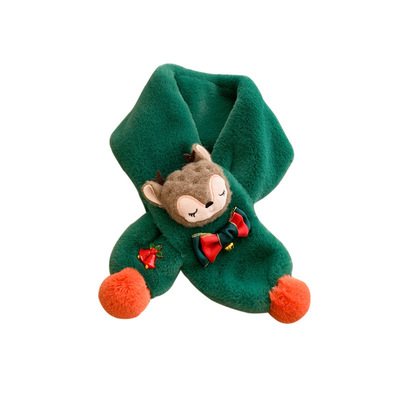 圣诞节日新年礼物儿童男女孩围巾