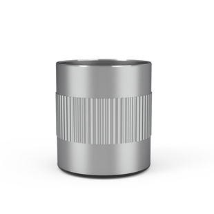 常见铝合金笔筒大容量收纳盒办公室桌面男女学生办公文具商务简约现代轻奢高级感磨砂质感创意茶具配摆件通用