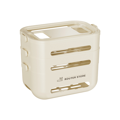 辰穆路由器wifi收纳盒排插置物架