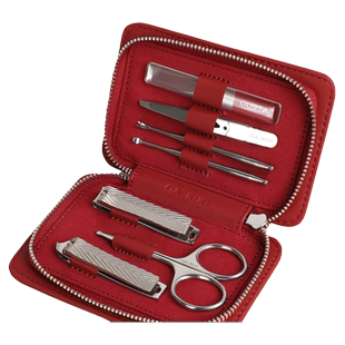 gaeruo盖罗不锈钢去死皮剪指甲刀挖耳勺套装工具修指甲钳家用