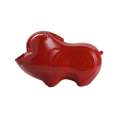 景德镇官方陶瓷十二生肖摆件玄关客厅家居桌面装饰高级办公室饰品