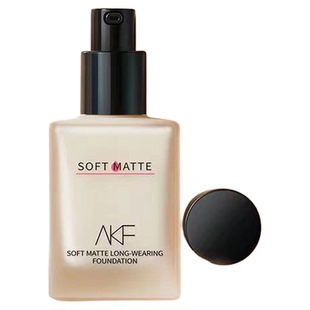AKF粉底液干混油皮亲妈持久不脱妆遮瑕学生党平价正品女柔雾自然