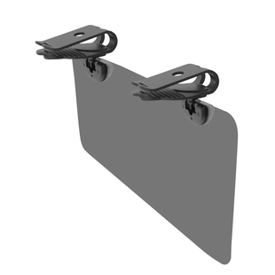 车用日用偏光遮光板汽车遮阳板不挡化妆镜防眩镜双夹送测试片