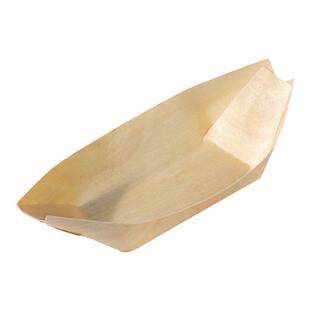 一次性纸船木皮小船寿司船刺身点心餐盒冷菜摆盘装饰船盒创意餐具