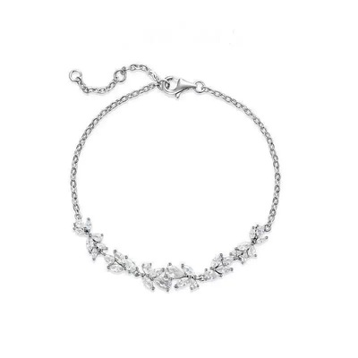 S999足银紫藤花手链情人节礼物