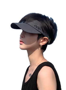 遮阳帽男防晒户外夏季空顶漏顶