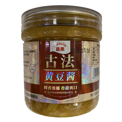 昌泰古法黄豆酱380g*4瓶普宁豆酱