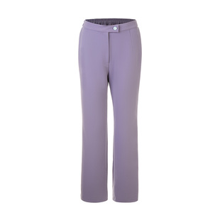 名师路西装直筒裤子女2026春季新款通勤休闲长裤垂坠感高级感中腰