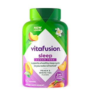 vitafusion褪黑素睡眠软糖安瓶眠助睡眠退黑素睡眠糖sleepwell