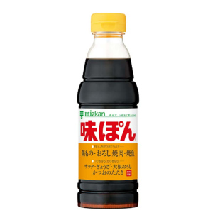 日本进口味滋康柑橘醋 经典果醋酱油柚子醋360ml素面沙拉火锅蘸料