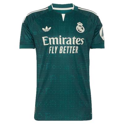 皇贝正品Adidas阿迪达斯皇马26-27赛季客场球员版短袖球衣JZ7219