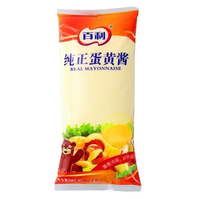 烘焙原料百利纯正蛋黄酱