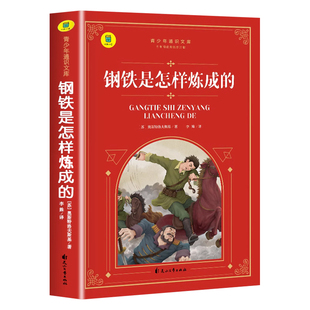 钢铁是怎样炼成的 初中生正版原著完整版 八年级下册初二必读课外阅读书籍世界名著老师推荐经典书目这样练成的适合青少年看的8 SW