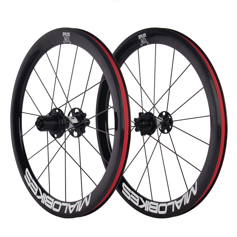 MIALOBIKES20寸碟刹轮组大刀圈
