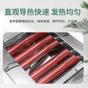 商用35L燃气炸炉立式 大容量油炸锅液化气煤气摆摊炉炸串炸薯条机