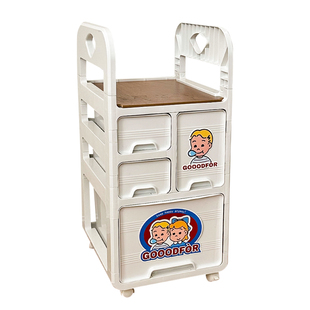 书包置物架抽屉多层卧室床头收纳柜子学生宿舍出租房可移动小推车