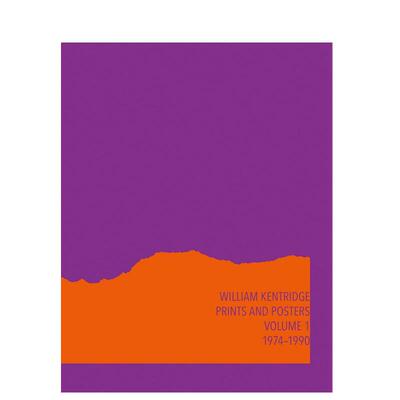 【预售】南非艺术家威廉肯特里奇版画邮品目录英文艺术家艺术工作室进口原版图书精装William Kentridge: Catalogue Raisonne Vo