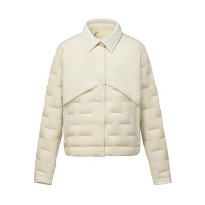 DESCENTE迪桑特DUALIS系列都市通勤防泼水女士短款羽绒服