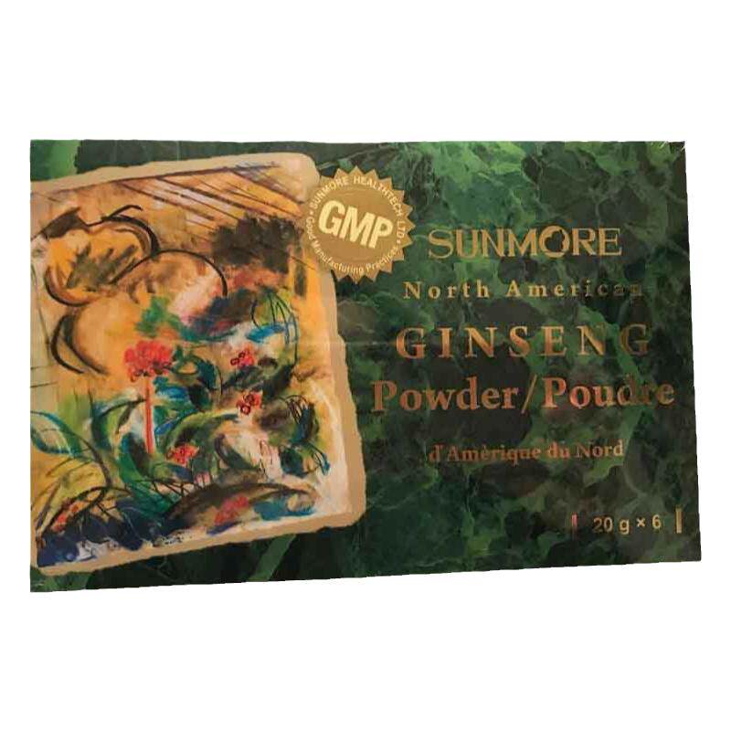 加拿大西洋参SUNMORE20克*6瓶