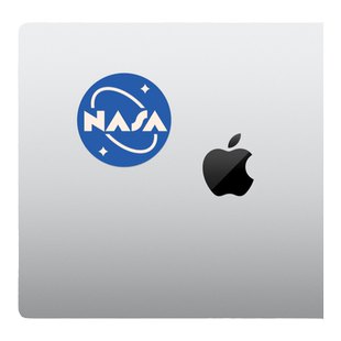 SkinAT 航空主题贴纸 NASA系列 笔记本贴纸 滑板贴 Geek主题贴纸 宇宙探索贴纸 航天局贴纸 遮痕防水