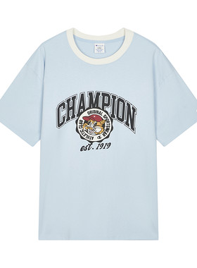 Champion纯棉印花短袖T恤