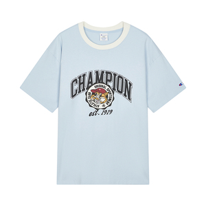 Champion纯棉印花短袖T恤