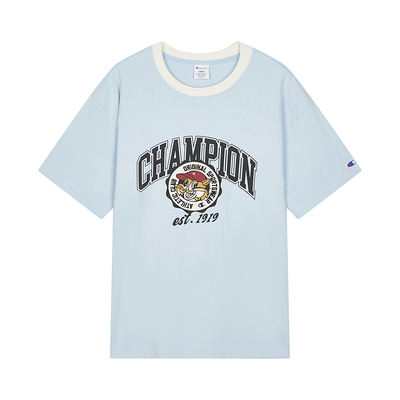 Champion纯棉印花短袖T恤