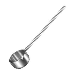 沃德百惠不锈钢304泼油勺子家用长柄烧油热油小奶锅炝油淋油勺