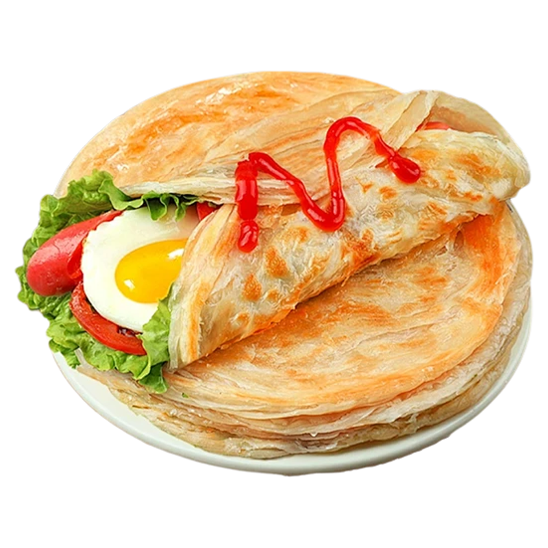 【买50张送50张】手抓饼早餐速食