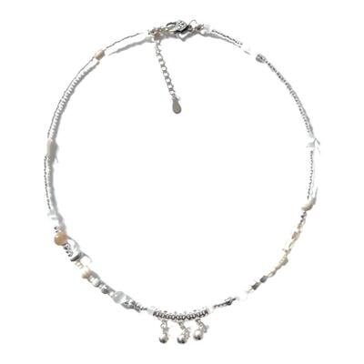 燕归原创素贞新中式银铃锁骨链