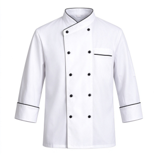 餐饮厨师工作服长袖秋冬款男定制饭店食堂厨房后厨专用工衣服短袖