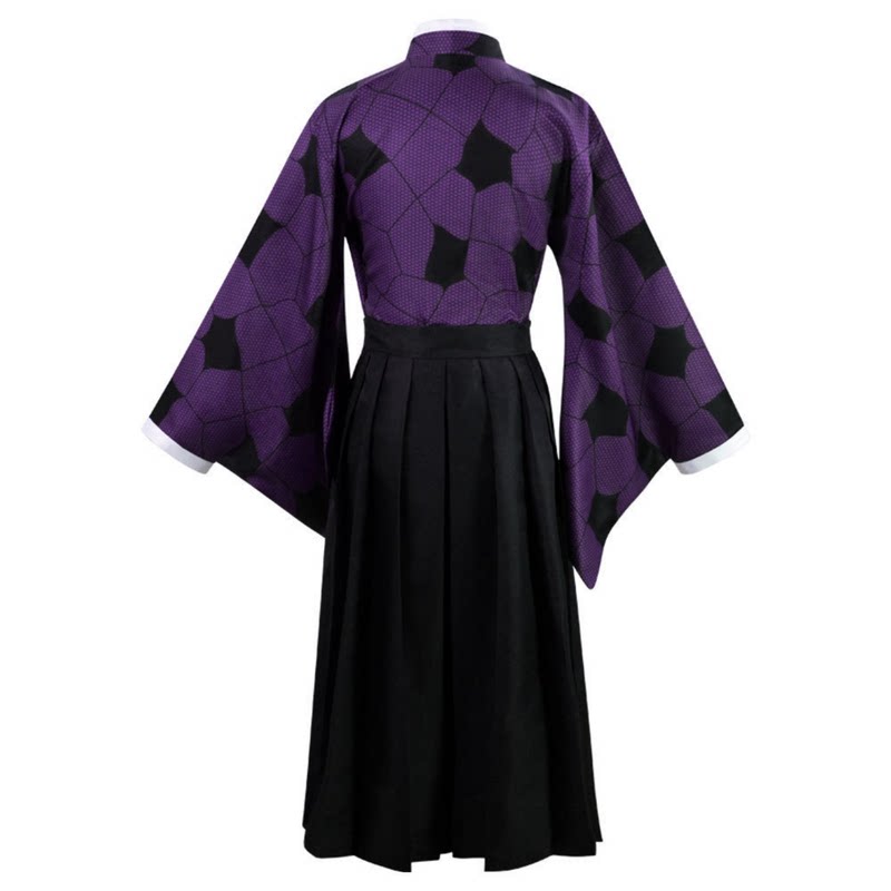 鬼灭cos之刃上弦黑死牟cos服浴衣