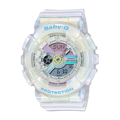 卡西欧手表电子双显运动女表防水