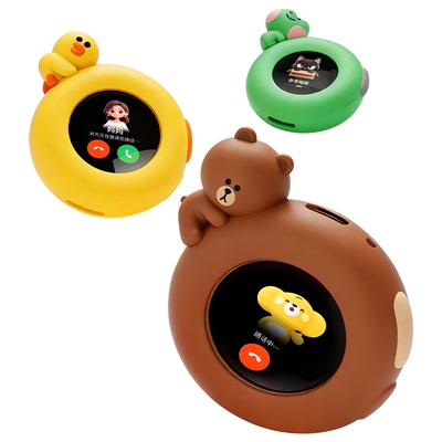 【重磅新品】听力熊Mooni M1AI对话智能体通话定位阿里通义联合智能机器人儿童陪伴AI智能机器人故事机