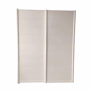 特价定制pvc木塑板衣柜门推拉门百叶推拉门室内隔断移门量身定做